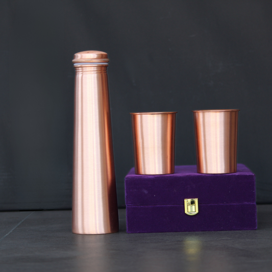 Copper Bottle Set