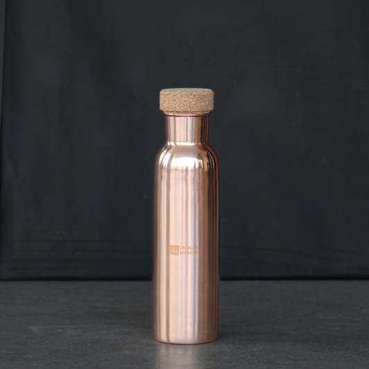 Glossy Copper Straight Bottle