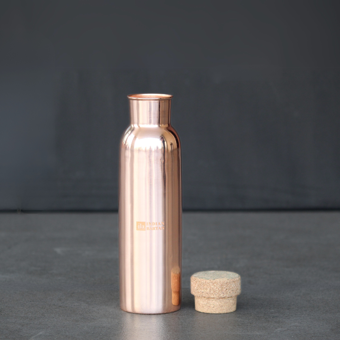 Glossy Copper Straight Bottle
