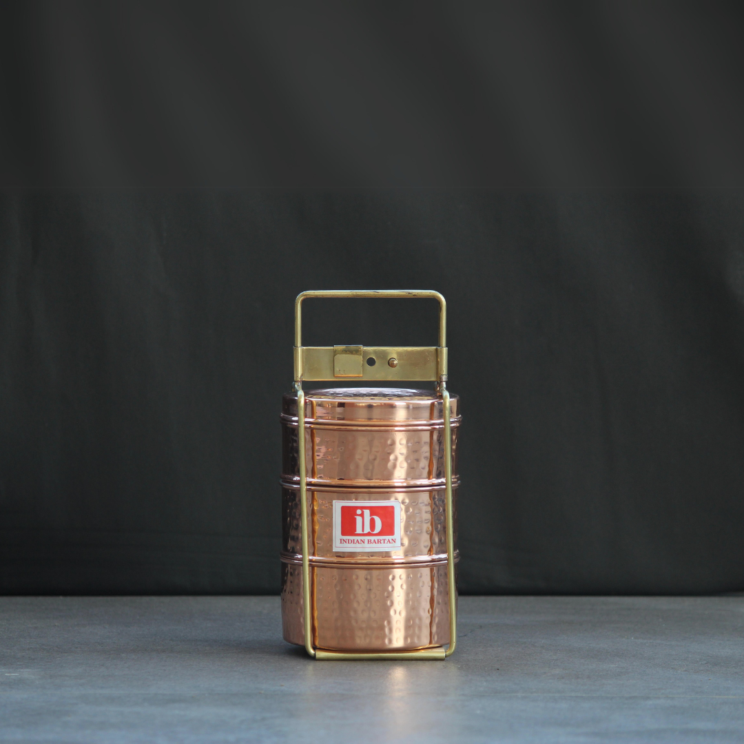 Copper Tiffin Box