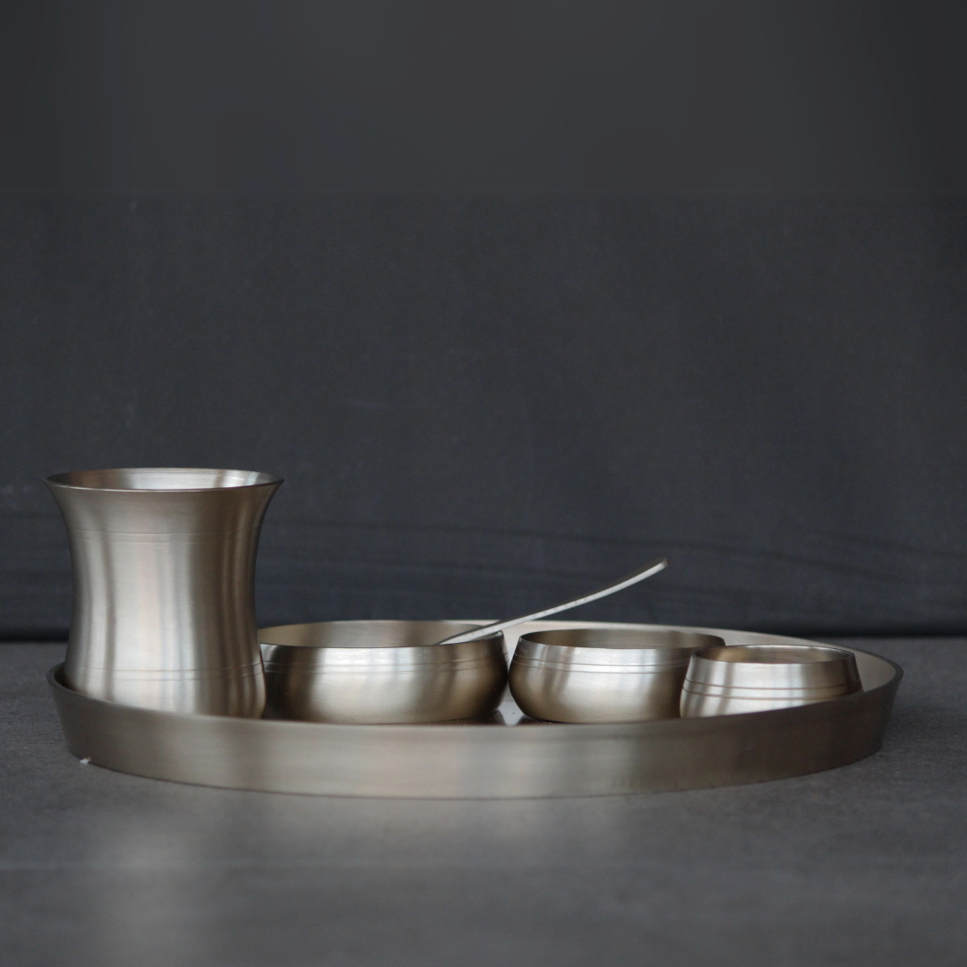 Matt Kansa Plate set With Gift Box