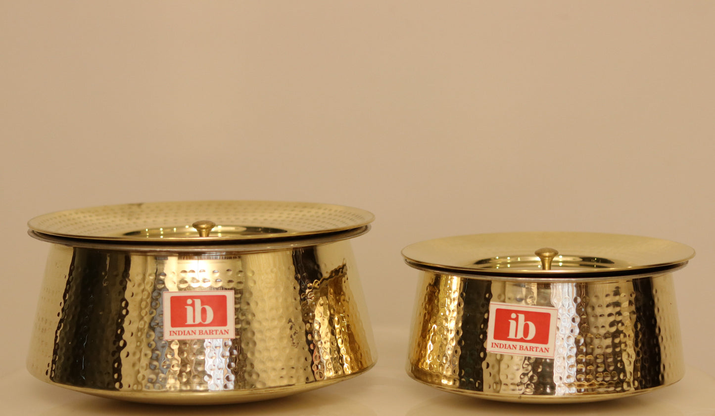 Brass Mughlai Handi / With lid