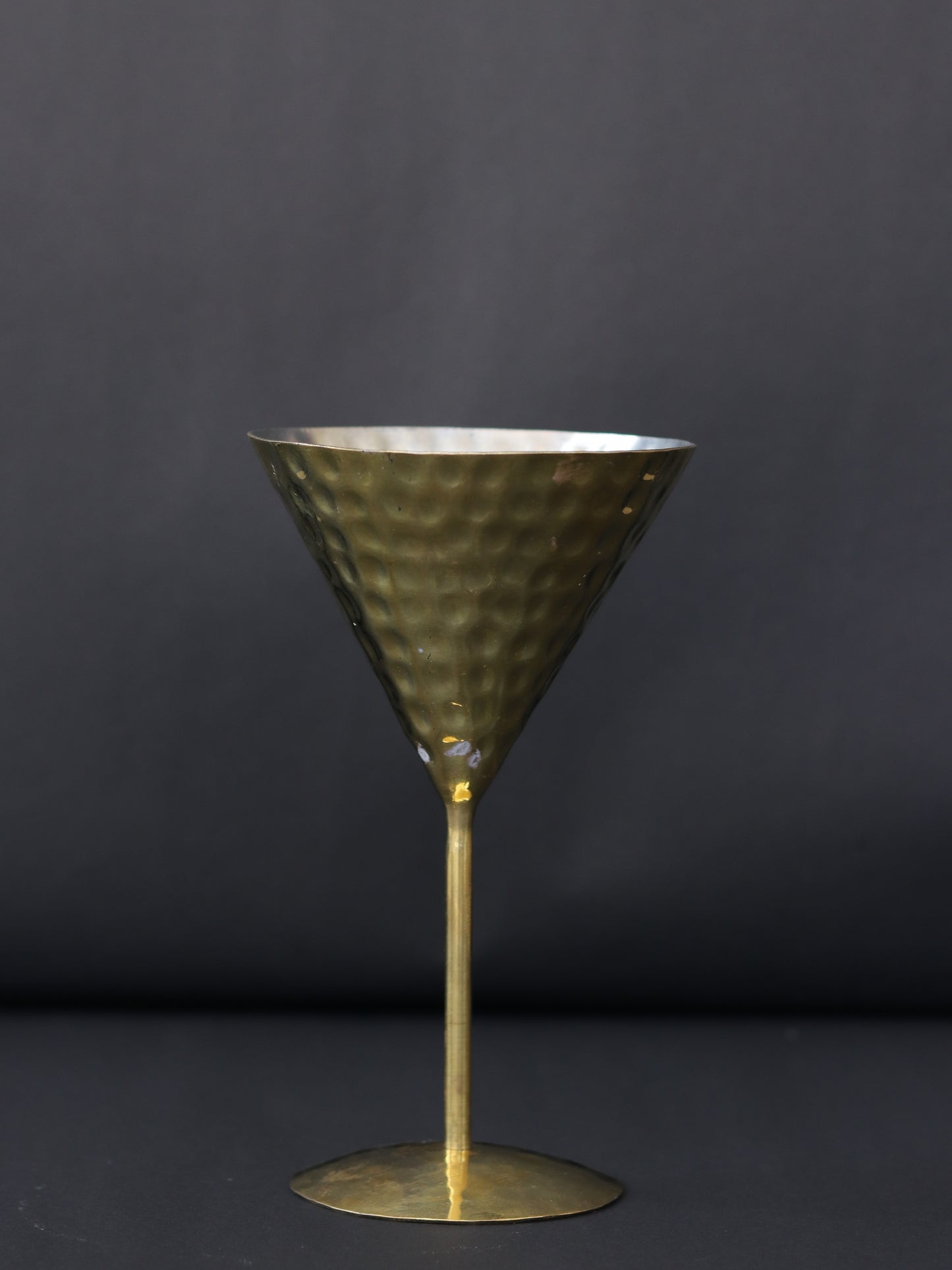 Brass Cocktail Glass