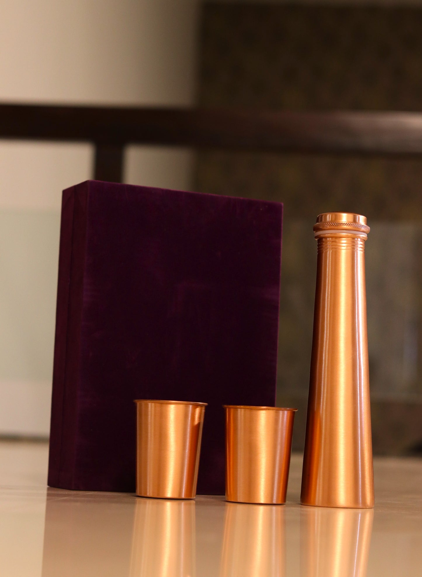 Copper Bottle Set