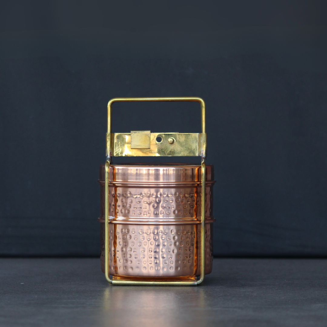 Copper Tiffin Box