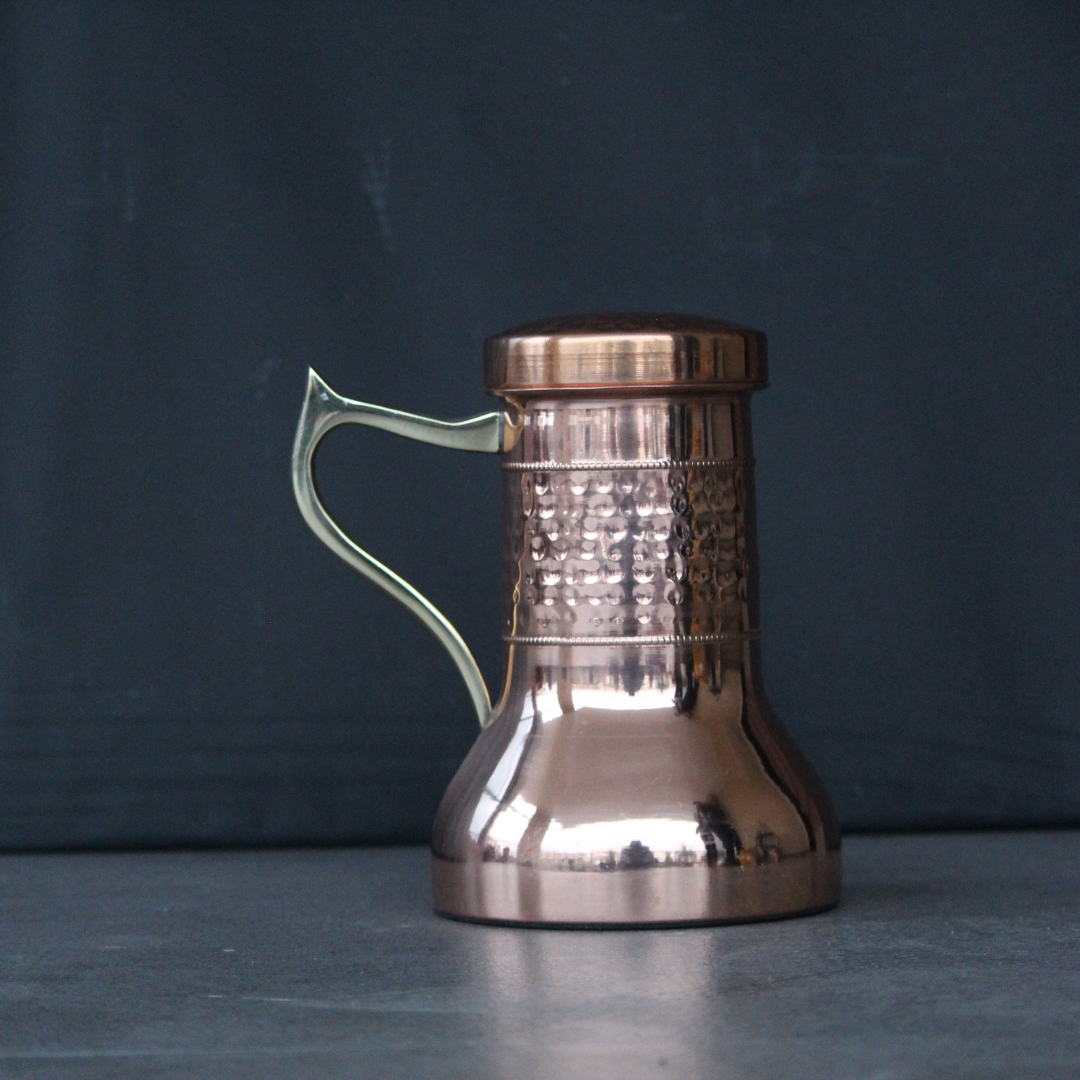 Rounded Copper Jug