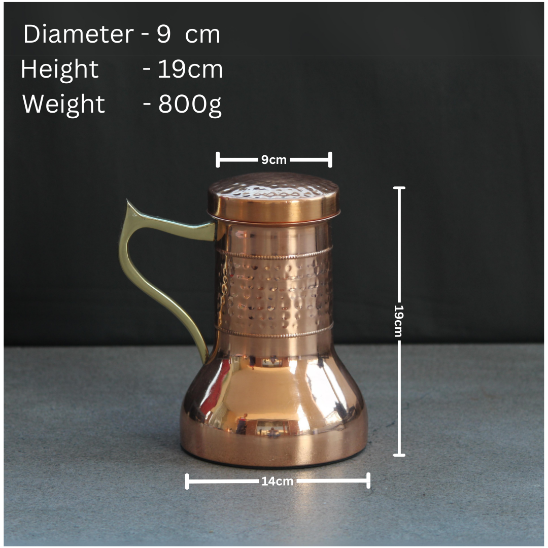 Rounded Copper Jug