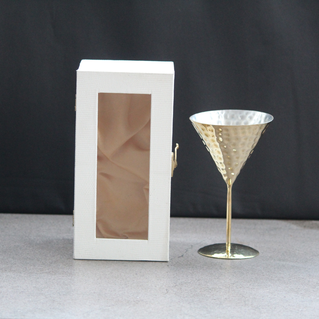 Brass Cocktail Glass