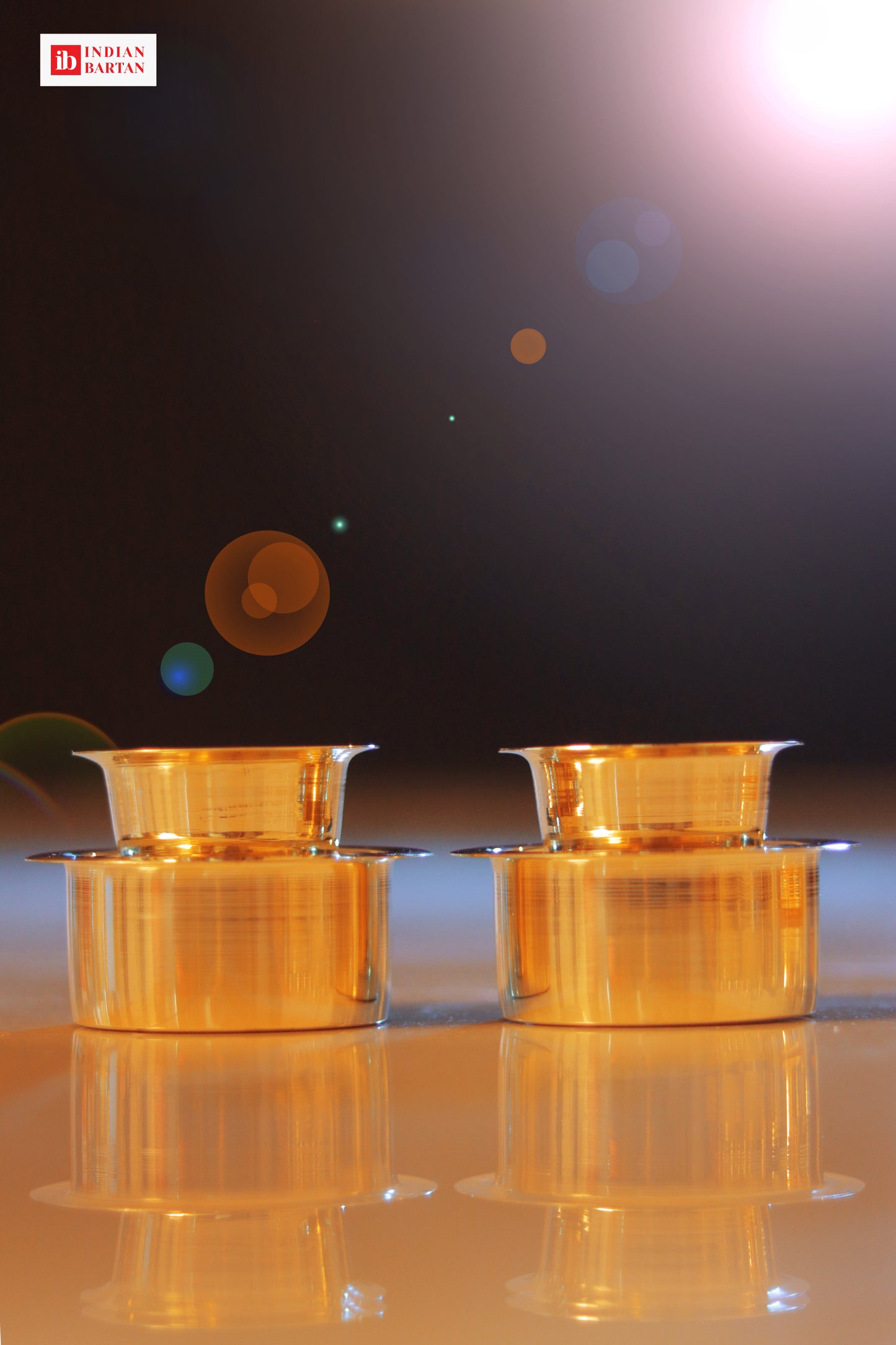 Brass Coffee Davara Tumbler (Set Of 2)