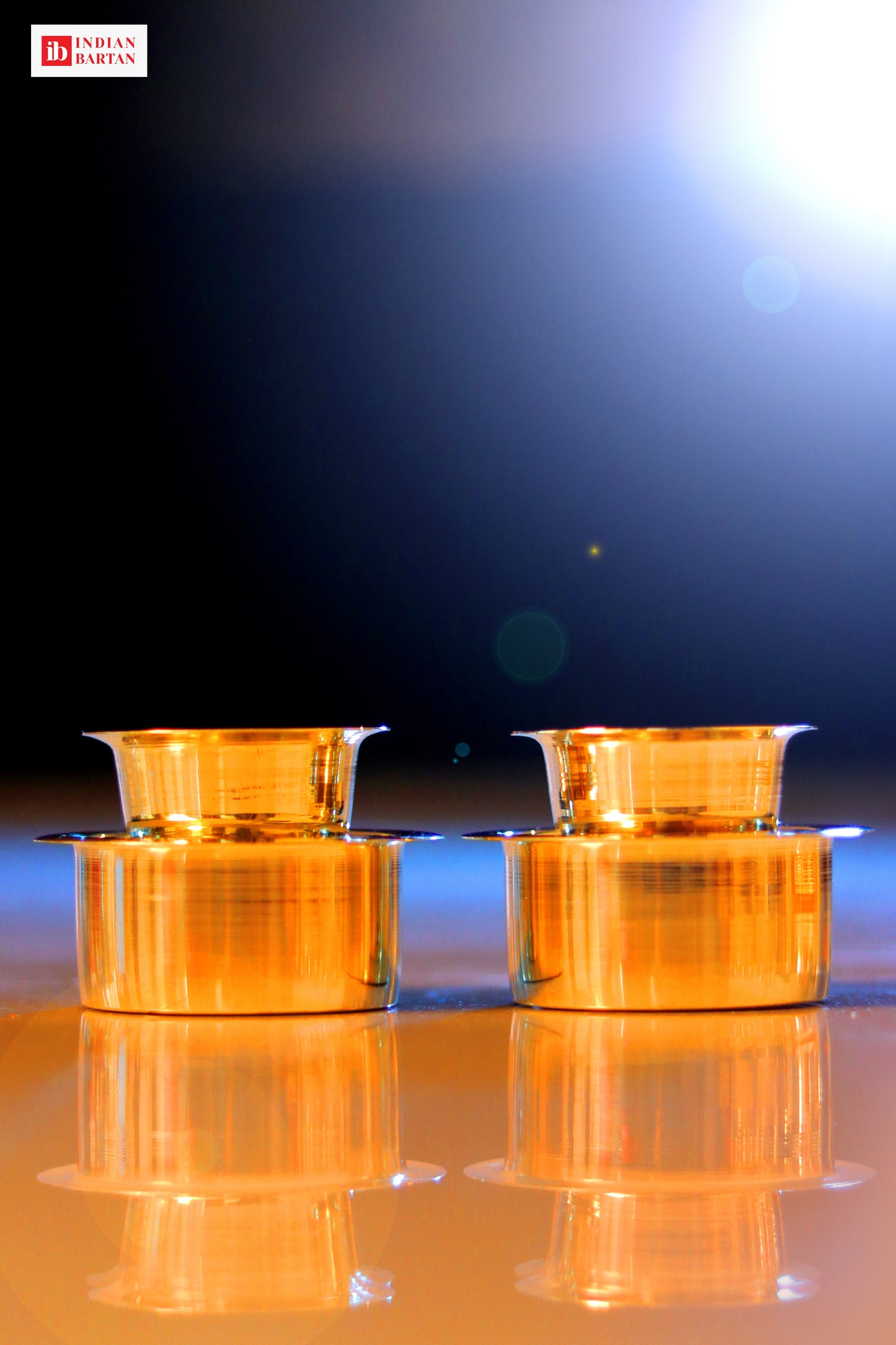 Brass Coffee Davara Tumbler (Set Of 2)