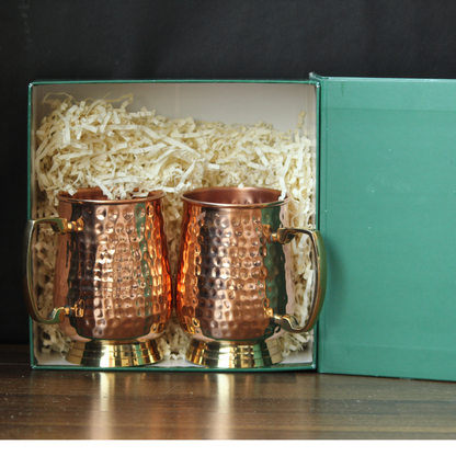 Copper Mug Set With Gift Box