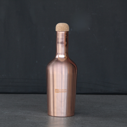 Glossy Wine Copper Bottle