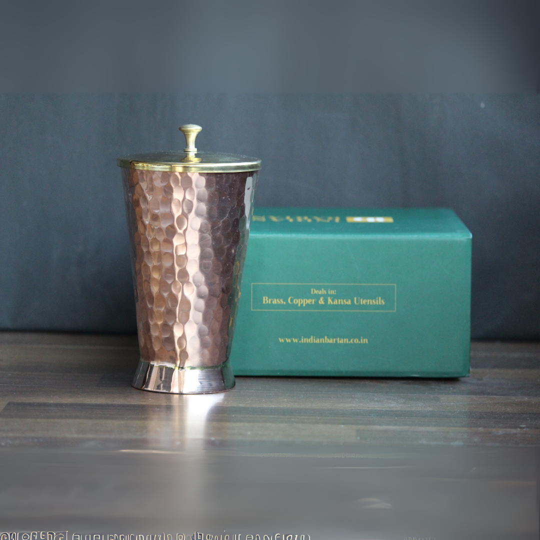 Copper Tumbler With Gift Box