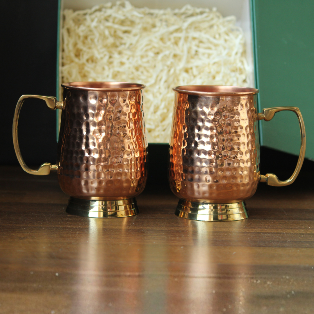 Copper Mug Set With Gift Box