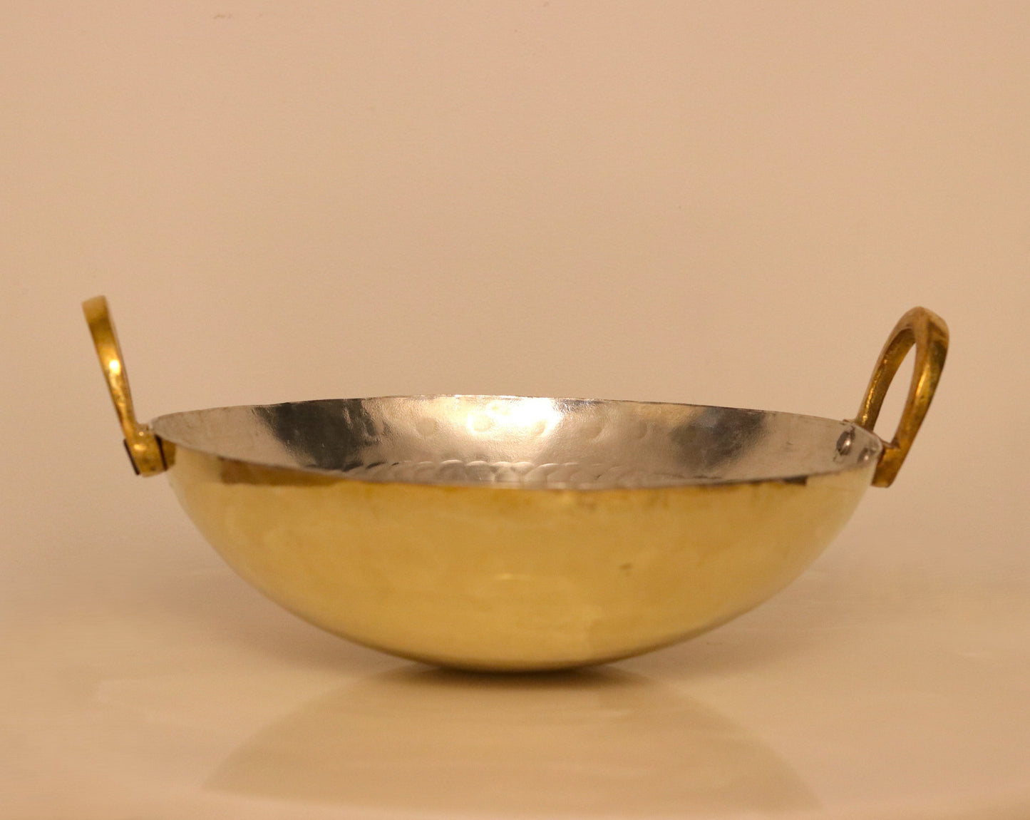 Brass Kadahi With Kalai