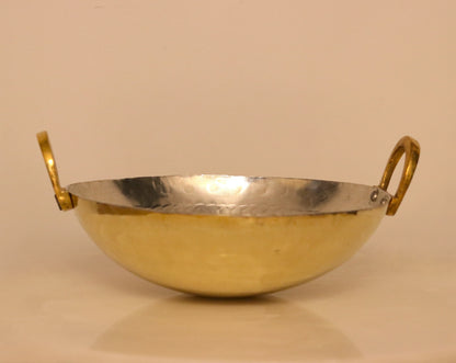 Brass Kadahi With Kalai