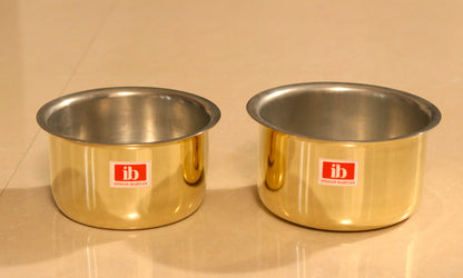 Brass Patila / Tusk with kalai