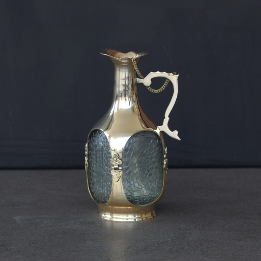 Brass Old Monk Jug