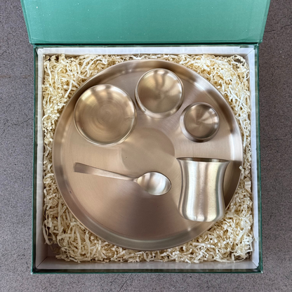 Matt Kansa Plate set With Gift Box