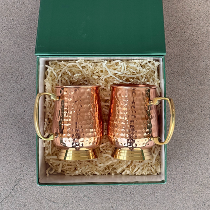 Copper Mug Set With Gift Box