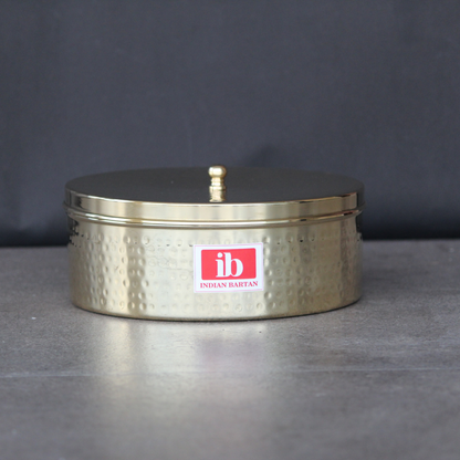 Brass Chapati Box / Roti dabba