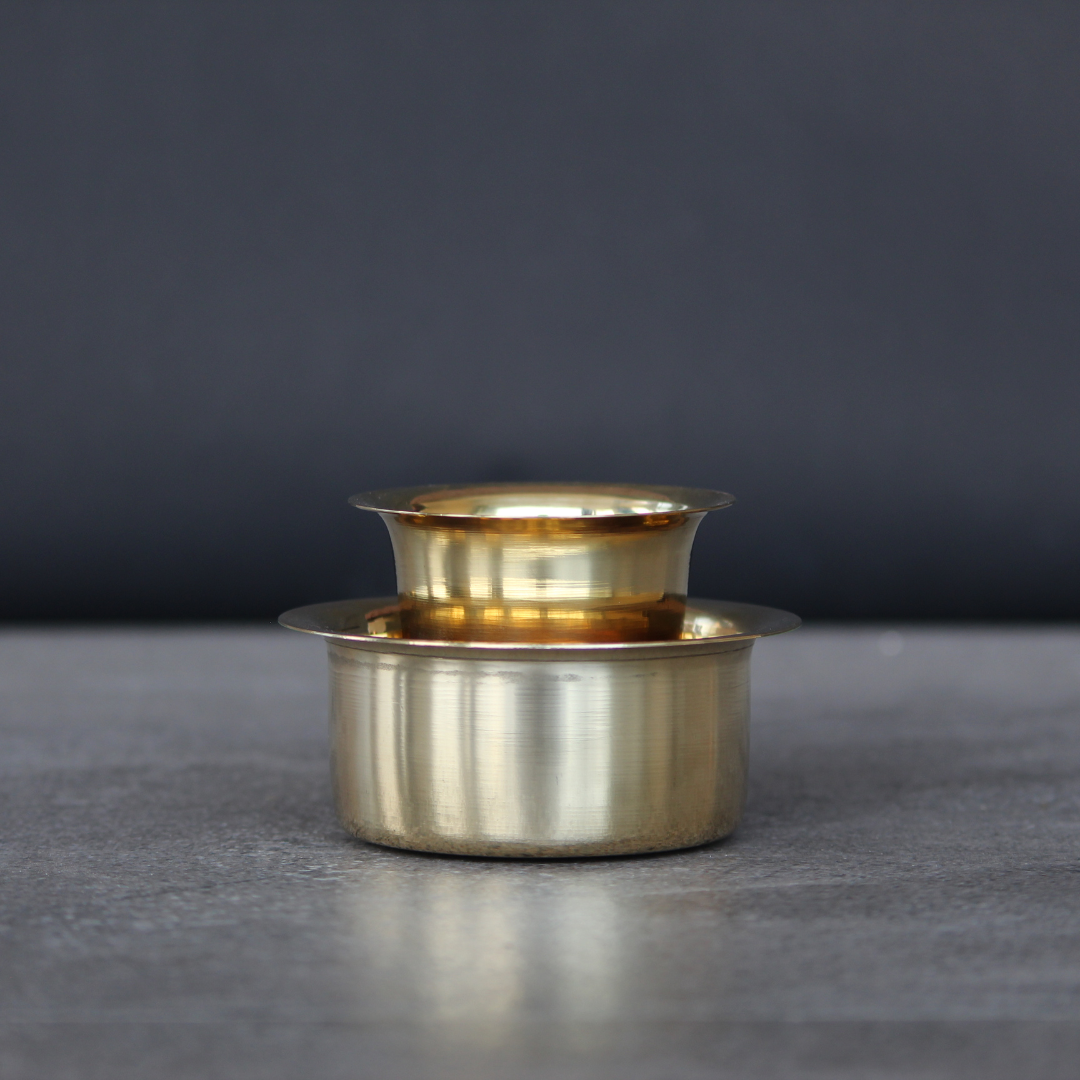 Brass Coffee Davara Tumbler (Set Of 2)